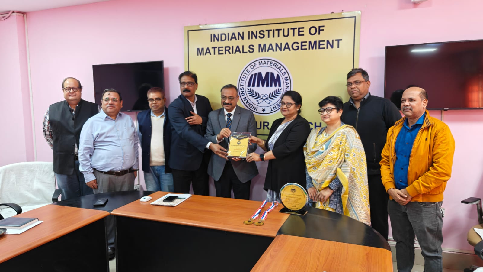  Award distribution in IIMM Durgapur Branch